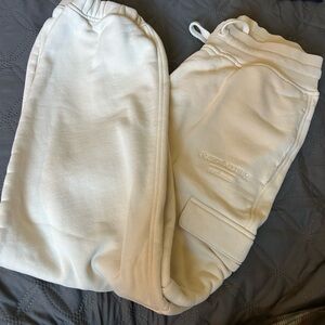 Oner Active Cream Track Pants Joggers
